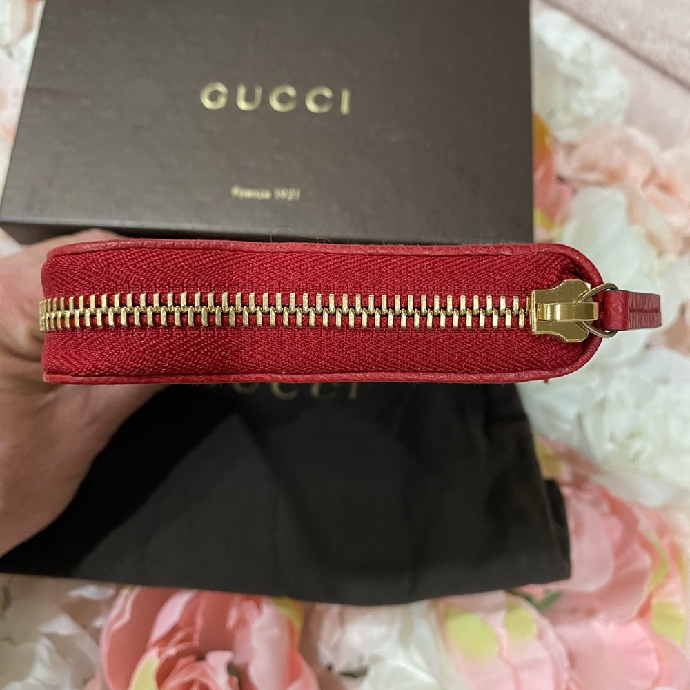 Gucci GG Canvas and Leather Zippy Wallet - Picture 3 of 8